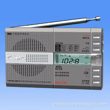 FM/SCH/SW High-Sensitivity PLL Radio with Three Searching Modes